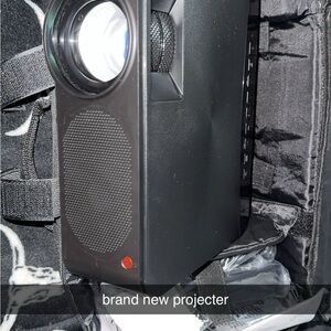 Black Portable Projector